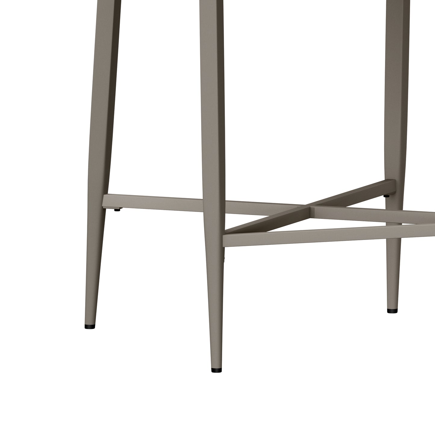 Hillsdale Furniture Phoenix Metal Counter Height Stool, Set of 2, Pewter