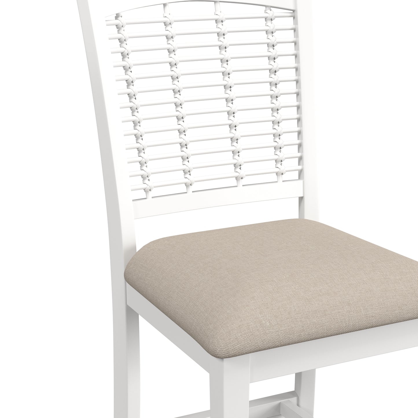 Hillsdale Furniture Bayberry Wood Counter Height Stool, Set of 2, White