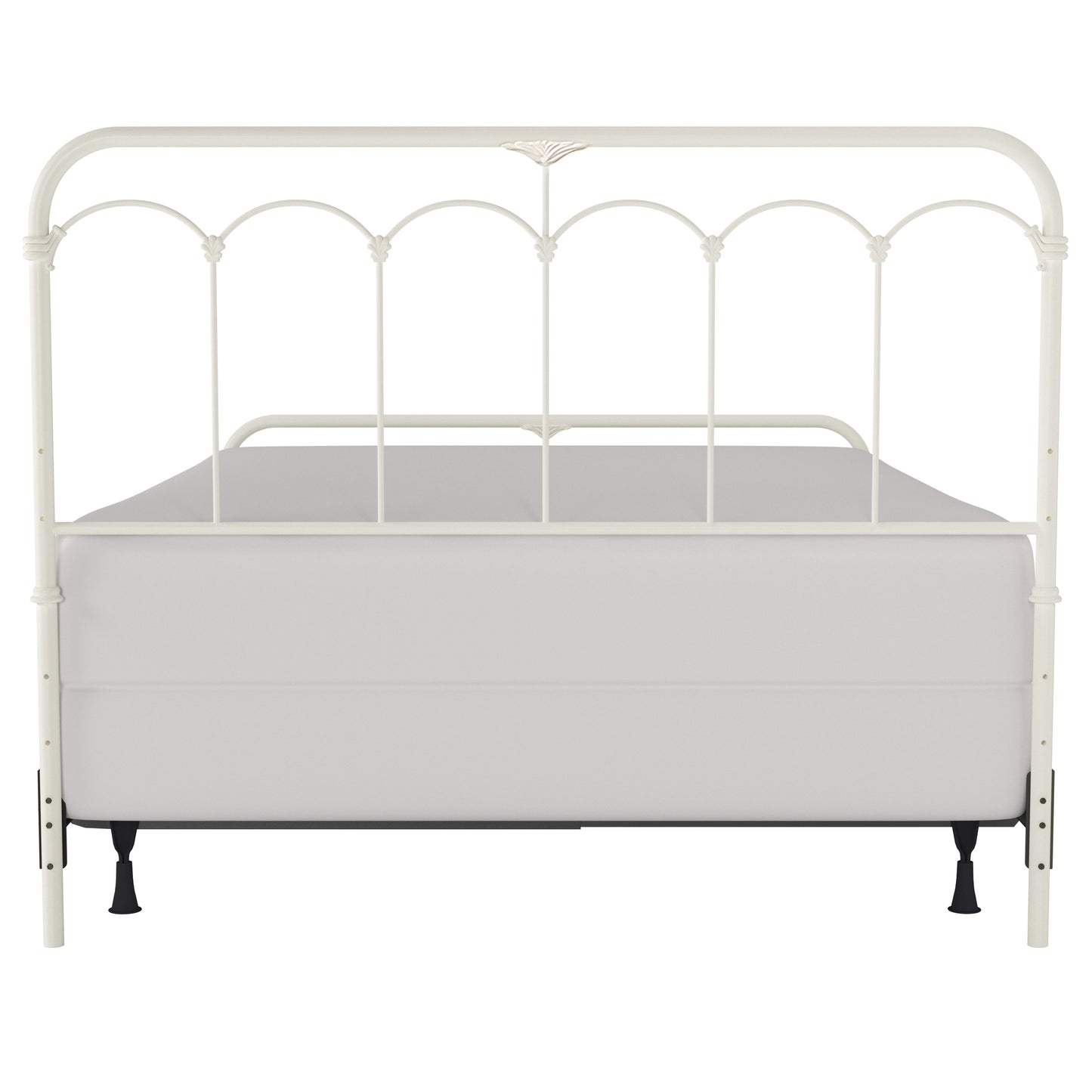Hillsdale Furniture Jocelyn Full Metal Bed, Soft White