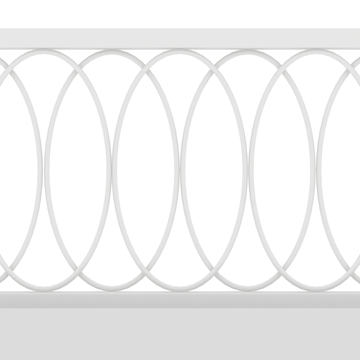 Hillsdale Furniture Naomi Metal Full Bed, White