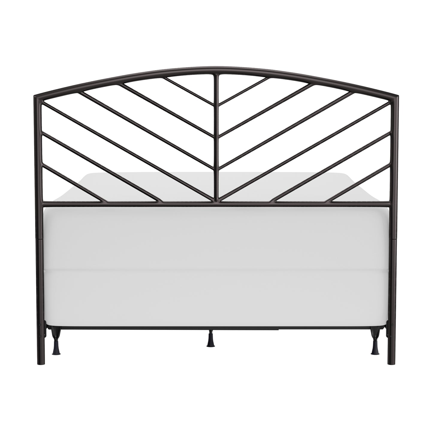 Hillsdale Furniture Essex Metal Queen Headboard with Frame, Gray Bronze