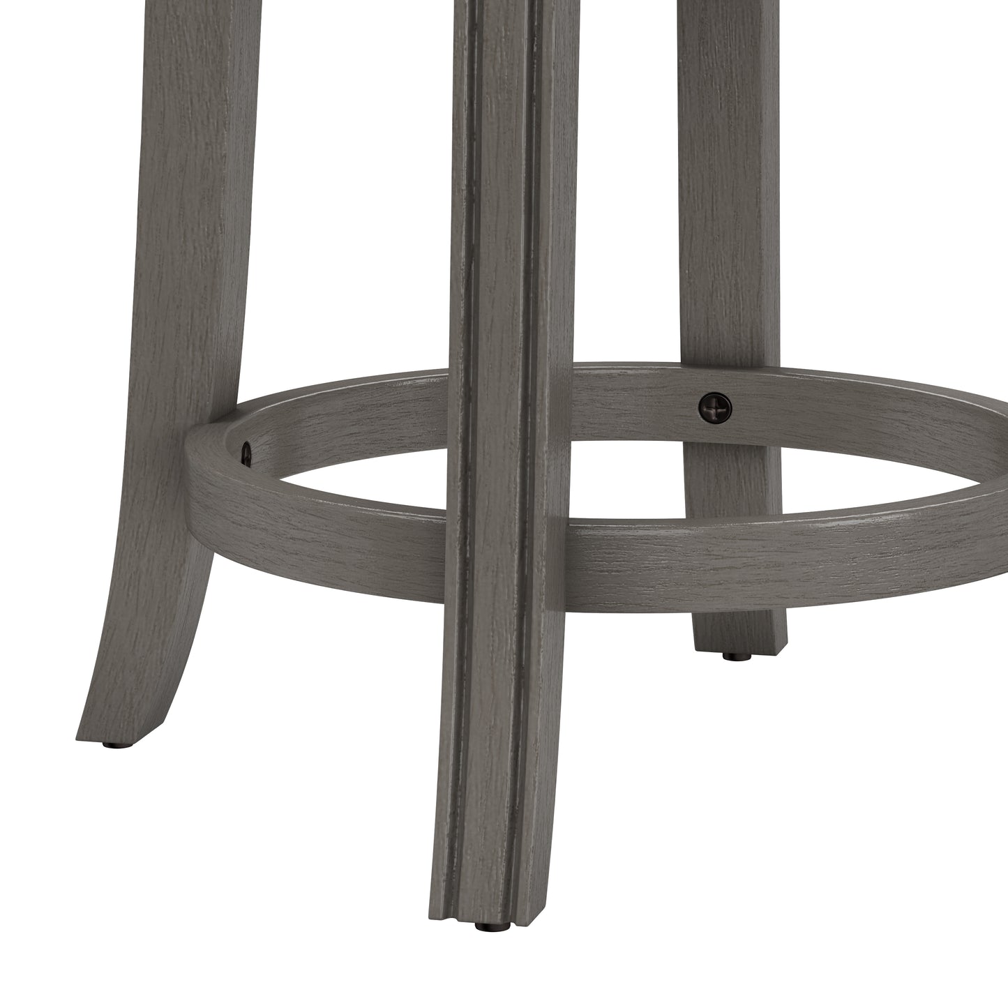 Hillsdale Furniture Santa Clara II Swivel Counter Height Stool, Antique Gray