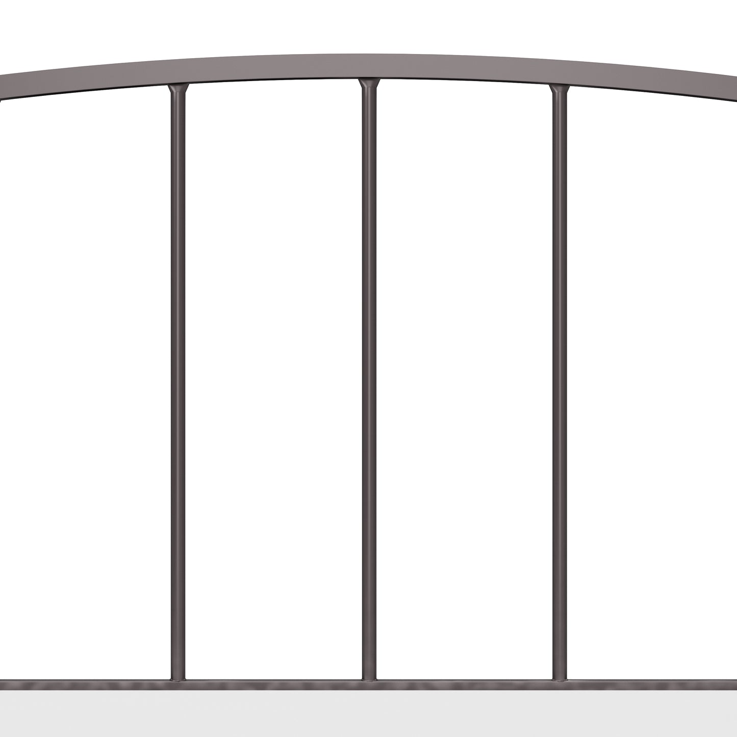 Hillsdale Furniture Warwick Full Metal Bed with Frame, Gray Bronze