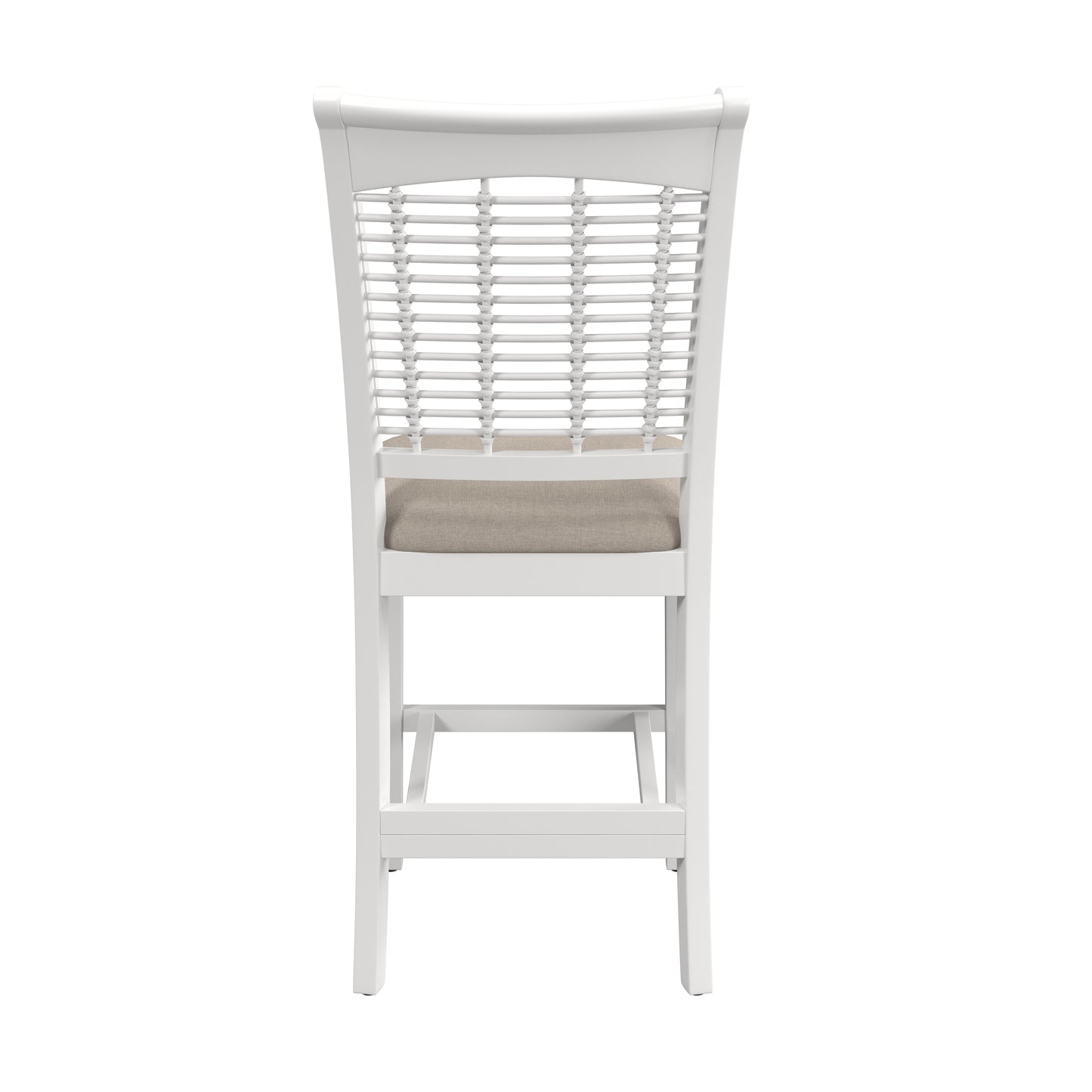 Hillsdale Furniture Bayberry Wood Counter Height Stool, Set of 2, White