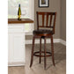 Hillsdale Furniture Presque Isle Wood Bar Height Swivel Stool, Cherry