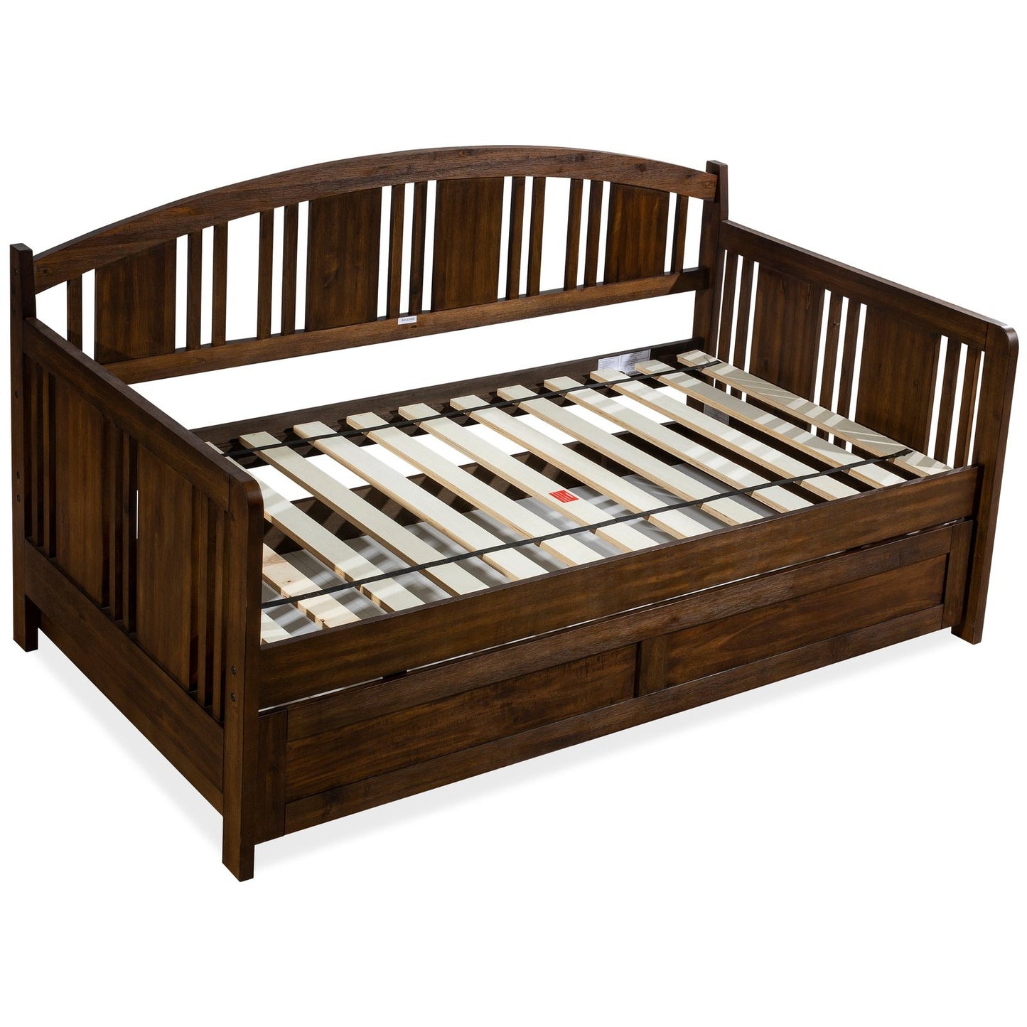 Hillsdale Furniture Dana Wood Twin Daybed with Trundle, Brushed Acacia