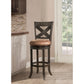 Hillsdale Furniture Brantley Wood Counter Height Swivel Stool, Deep Bronze