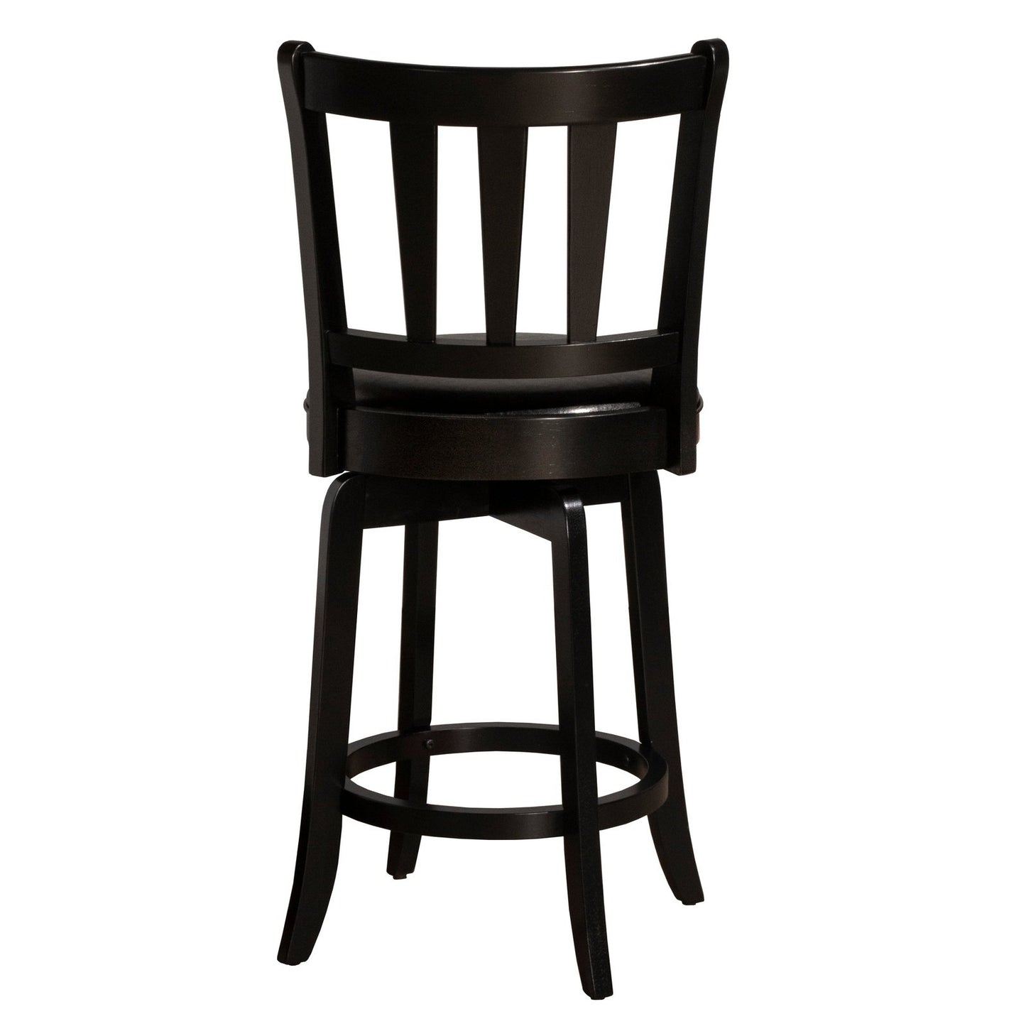 Hillsdale Furniture Presque Isle Wood Counter Height Swivel Stool, Black