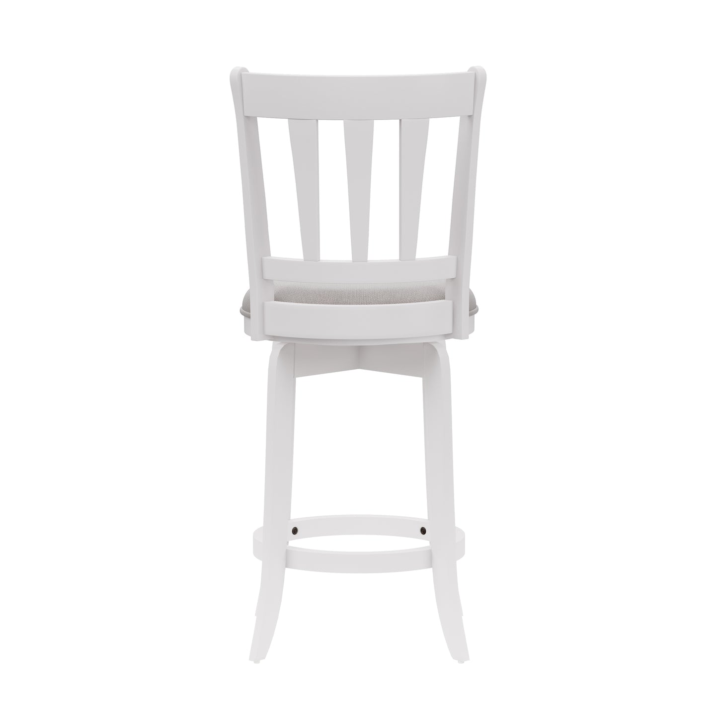 Hillsdale Furniture Presque Isle Wood Counter Height Swivel Stool, White