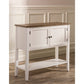 Hillsdale Furniture Bayberry Wood Server, White