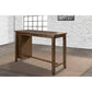 Hillsdale Furniture Spencer Wood Counter Height Table, Dark Espresso Wire Brush