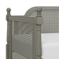 Hillsdale Furniture Melanie Wood and Cane Twin Daybed with Trundle, French Gray