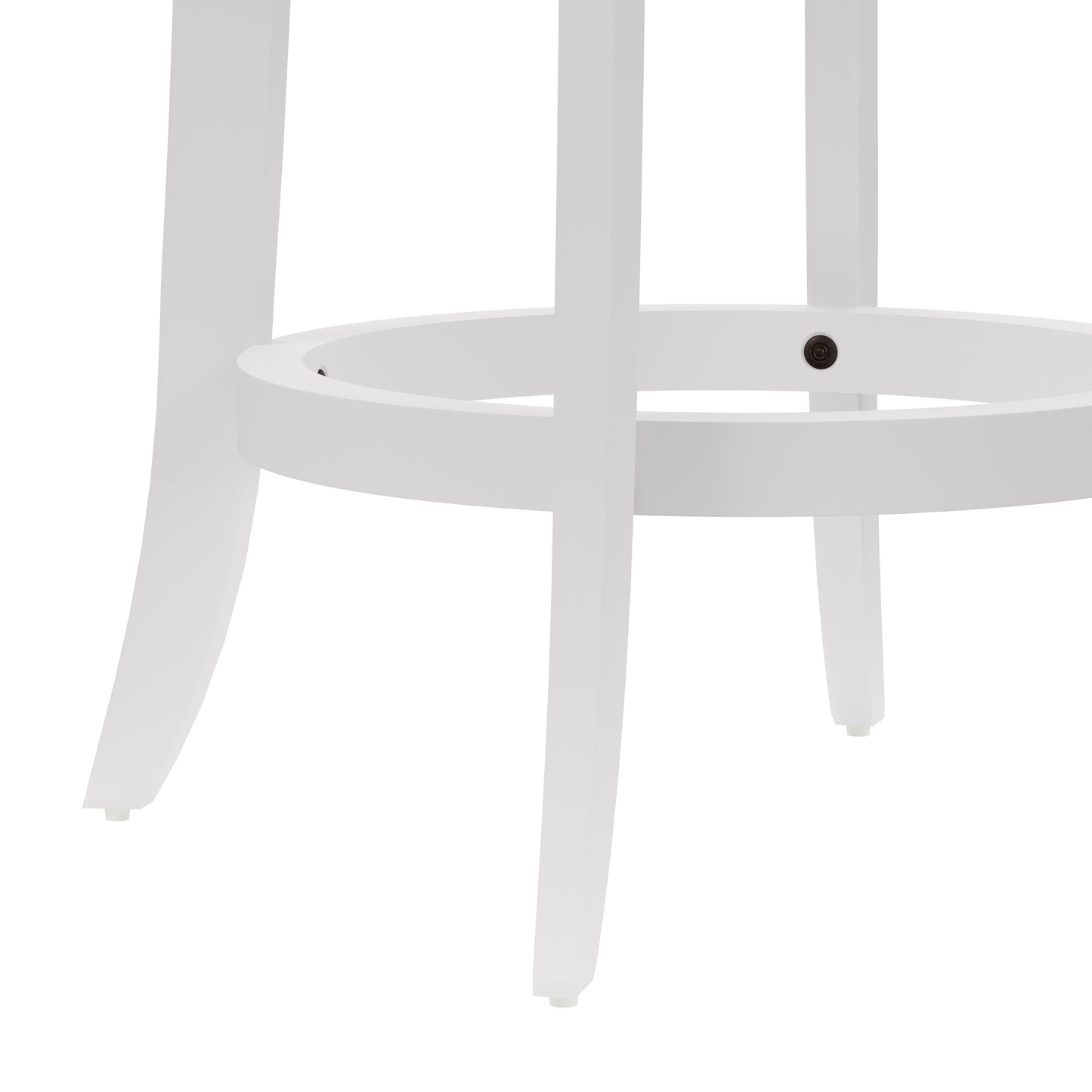 Hillsdale Furniture Savana Wood Counter Height Swivel Stool, White