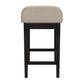 Hillsdale Furniture Maydena Wood Counter Height Stool, Black