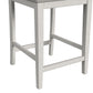 Hillsdale Furniture Fowler Wood Counter Height Stool, Sea White