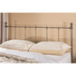 Hillsdale Furniture Molly Queen Metal Headboard, Black Steel