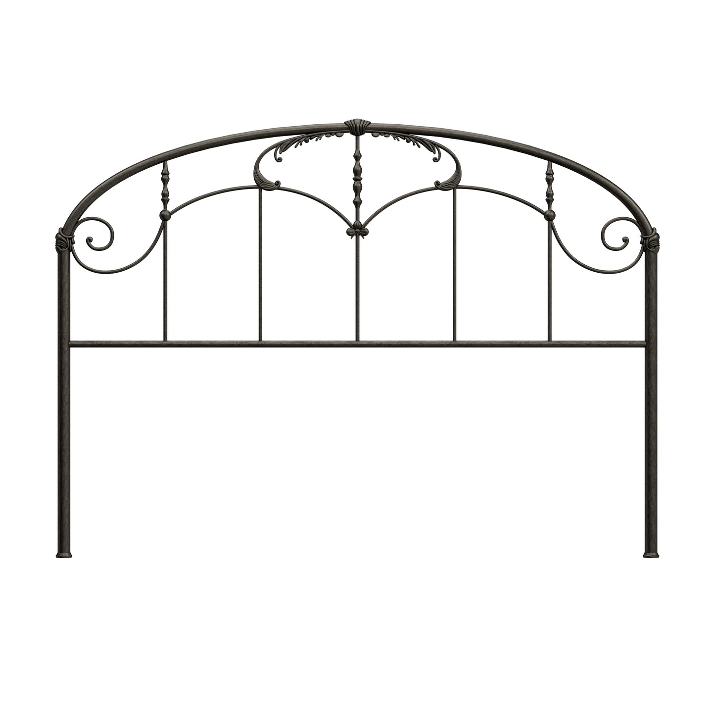 Hillsdale Furniture Jacqueline Metal King Headboard, Old Brushed Pewter