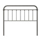 Hillsdale Furniture Kirkland Metal Full/Queen Headboard without Frame, Aged Pewter