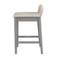 Hillsdale Furniture Maydena Wood Counter Height Stool, Distressed Gray