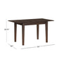 Hillsdale Furniture Spencer Wood Dining Table, Dark Espresso Wire Brush