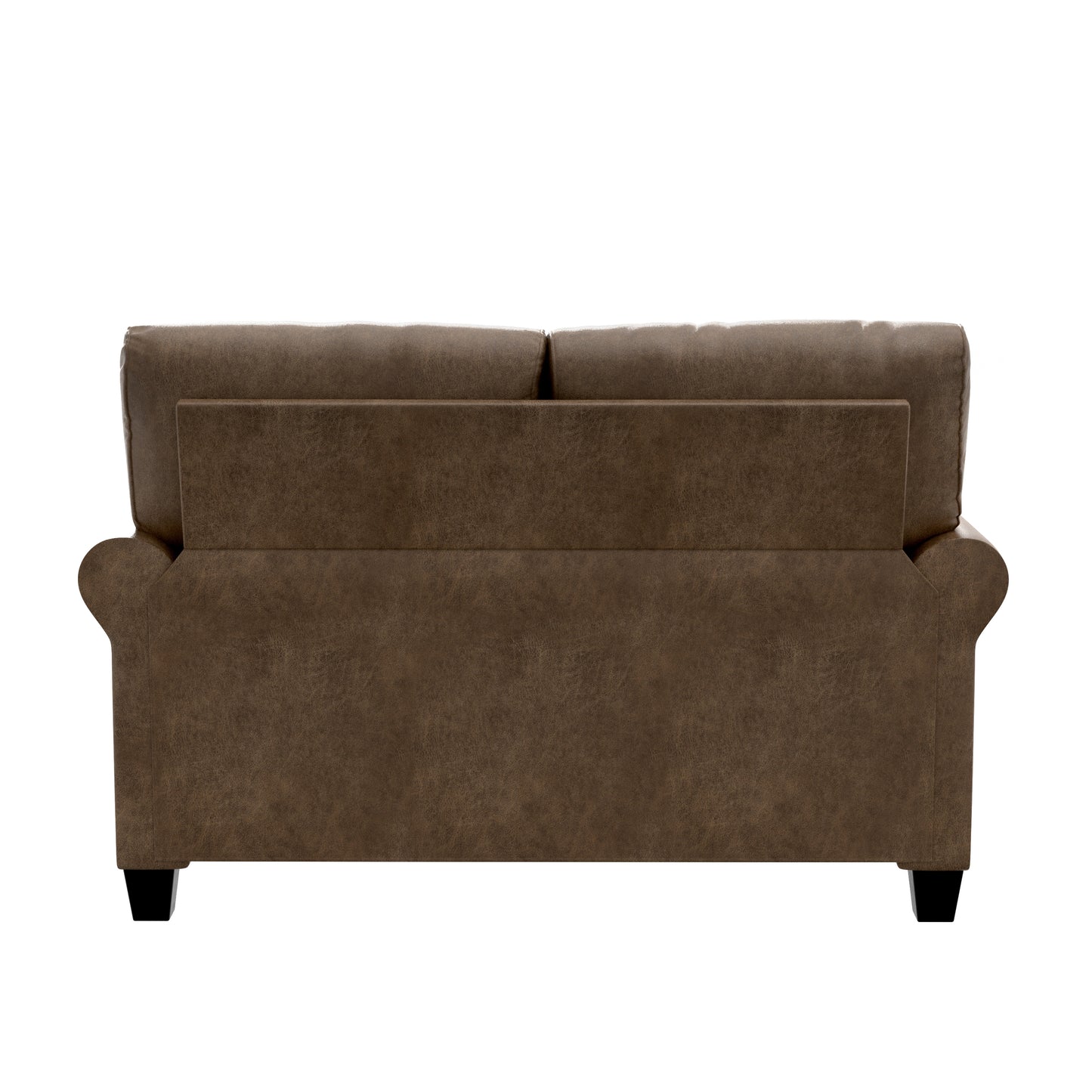 Hillsdale Furniture Barroway Upholstered Loveseat, Antique Brown