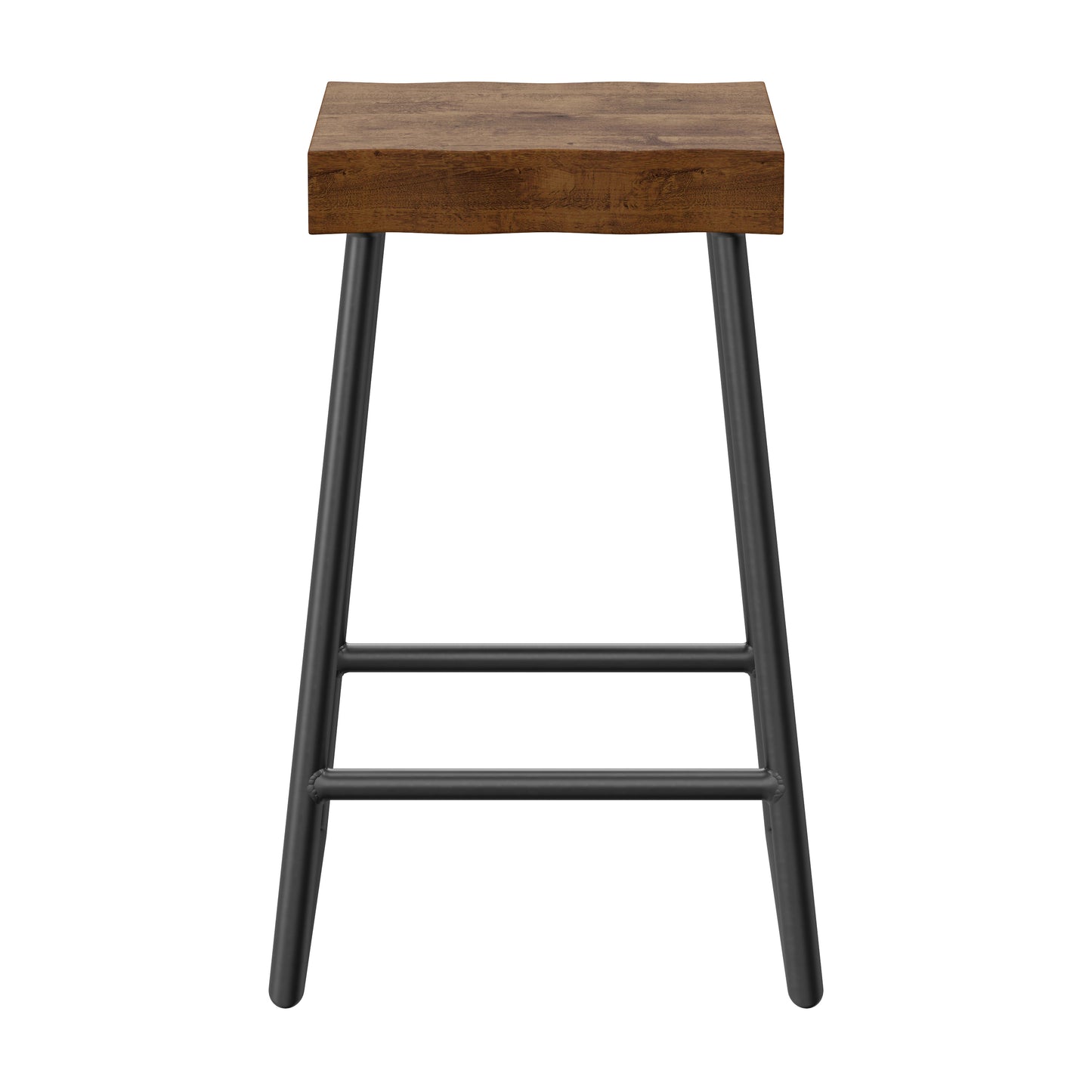 Hillsdale Furniture Emerson Wood Backless Counter Height Stool, Natural Sheesham