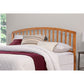 Hillsdale Furniture Carolina Wood Full/Queen Headboard, Country Pine