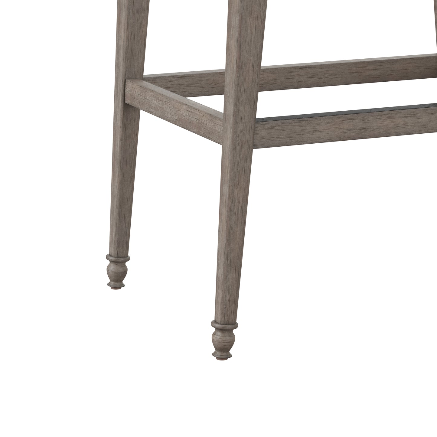 Hillsdale Furniture Vetrina Wood Backless Counter Height Stool, Weathered Gray