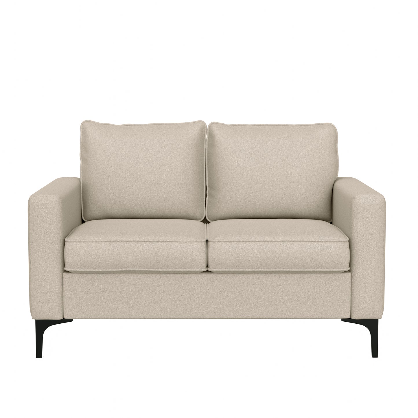 Hillsdale Furniture Alamay Upholstered Loveseat, Oatmeal