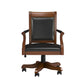 Hillsdale Furniture Kingston Wood Caster Chair, Medium Cherry