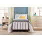 Hillsdale Furniture Molly Twin Metal Bed, Black Steel