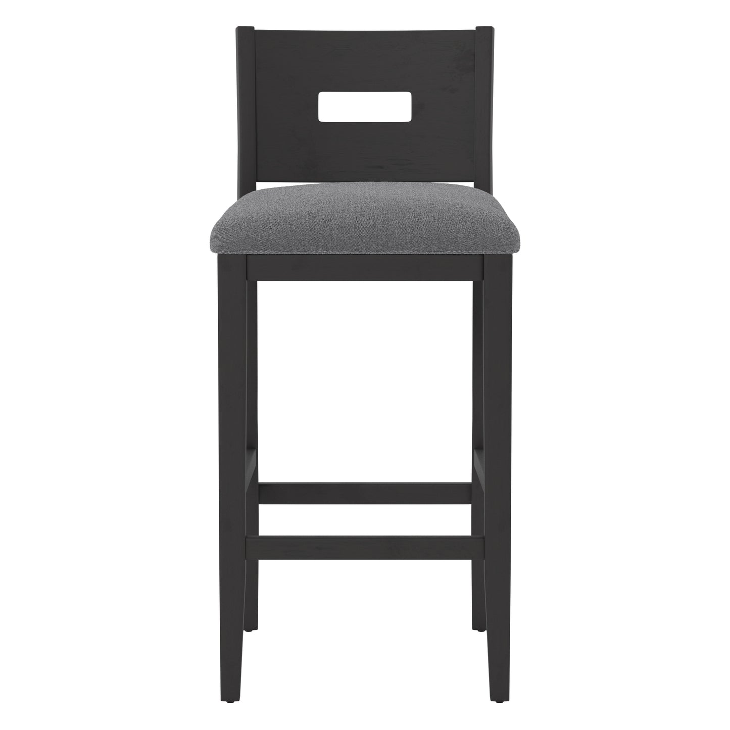 Hillsdale Furniture Allbritton Wood Bar Height Stool, Black