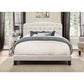 Hillsdale Furniture Nicole Queen Upholstered Bed, Fog