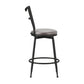 Hillsdale Furniture Larimore Metal Counter Height Stool, Black