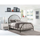 Hillsdale Furniture Westgate Queen Metal Bed, Rustic Black