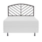 Hillsdale Furniture Essex Metal Full Headboard with Frame, Gray Bronze