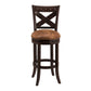 Hillsdale Furniture Brantley Wood Counter Height Swivel Stool, Deep Bronze