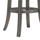 Hillsdale Furniture Santa Clara II Swivel Bar Height Stool, Antique Gray