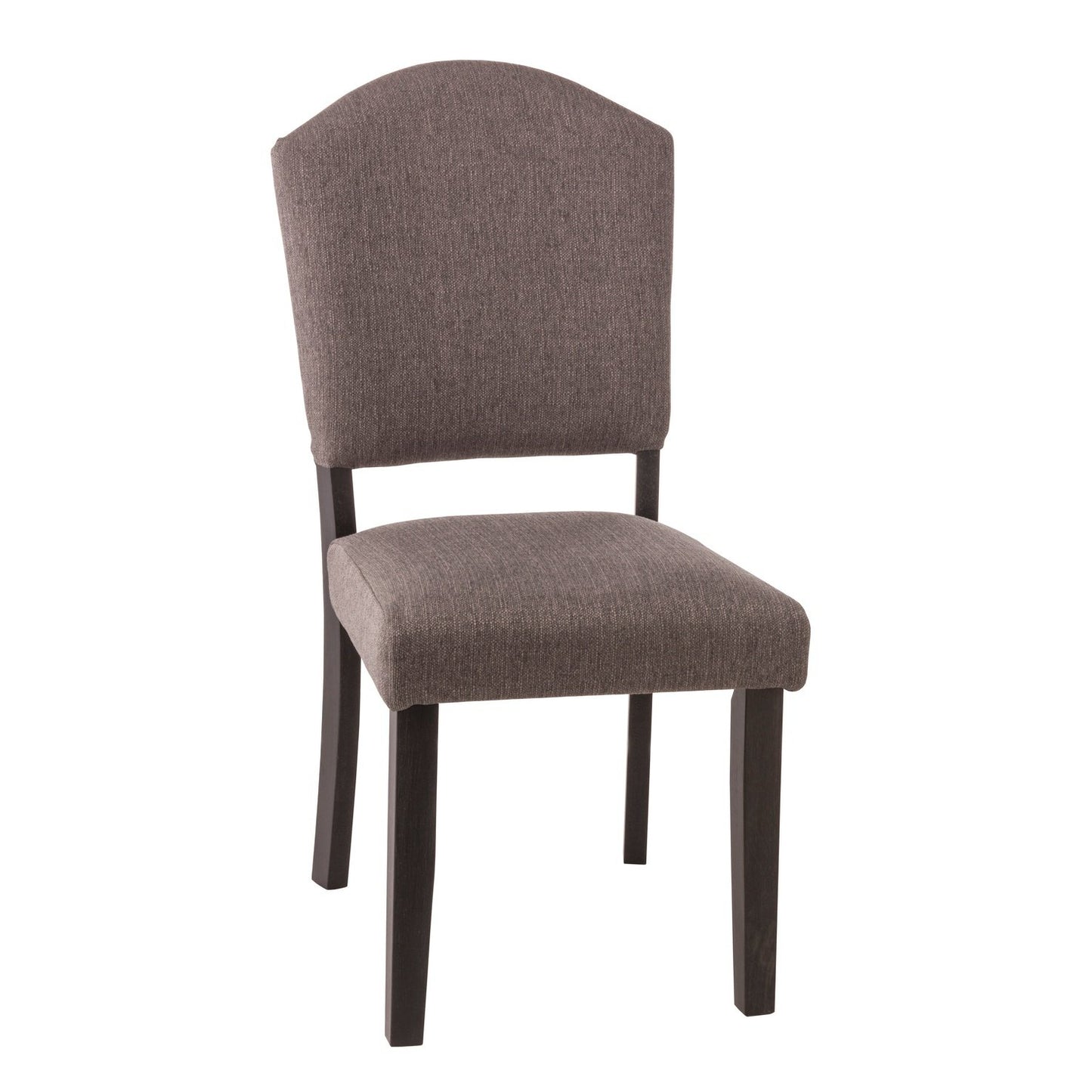 Hillsdale Furniture Emerson Wood Parson Dining Chair, Set of 2, Gray