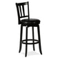 Hillsdale Furniture Presque Isle Wood Bar Height Swivel Stool, Black