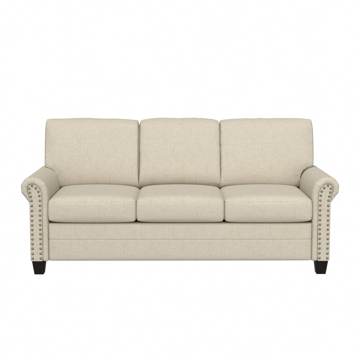 Hillsdale Furniture Barroway Upholstered Sofa, Beige