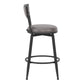 Hillsdale Furniture Dunlap Metal Counter Height Stool, Black