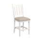 Hillsdale Furniture Bayberry Wood Counter Height Stool, Set of 2,  White