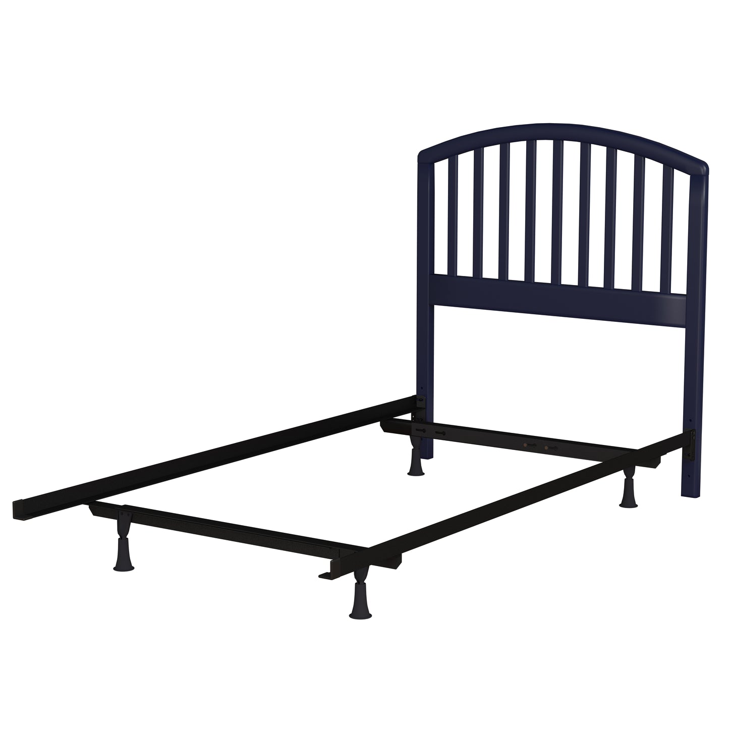 Hillsdale Furniture Carolina Wood Twin Headboard with Frame, Navy