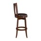 Hillsdale Furniture Savana Wood Bar Height Swivel Stool, Cherry