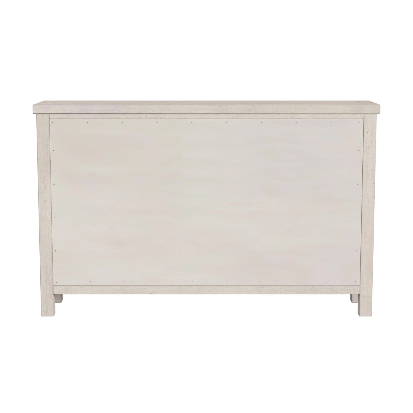 Hillsdale Furniture Bayside Wood 4 Door Console Cabinet, Antique White