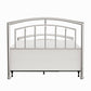 Hillsdale Furniture Claudia Queen Metal Bed, Matte Nickel