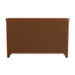 Hillsdale Furniture Bayside Wood 4 Door Console Cabinet, Rustic Mahogany