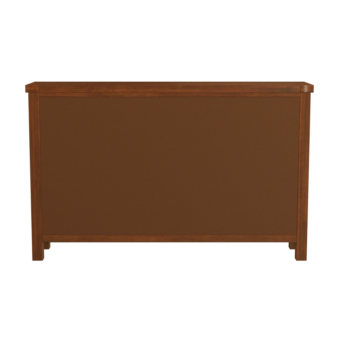 Hillsdale Furniture Bayside Wood 4 Door Console Cabinet, Rustic Mahogany