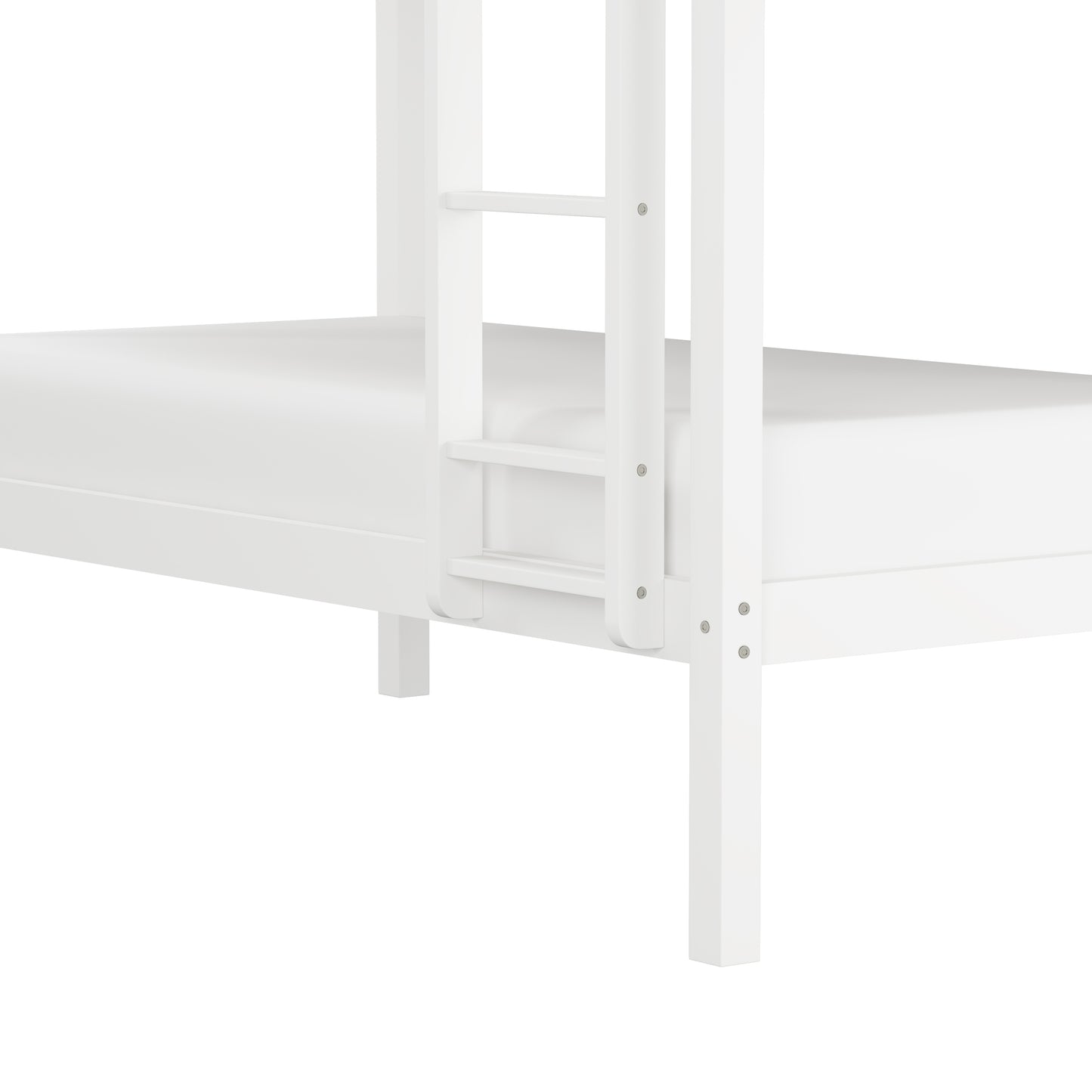 Hillsdale Kids and Teen Caspian Twin Over Twin Bunk Bed, White